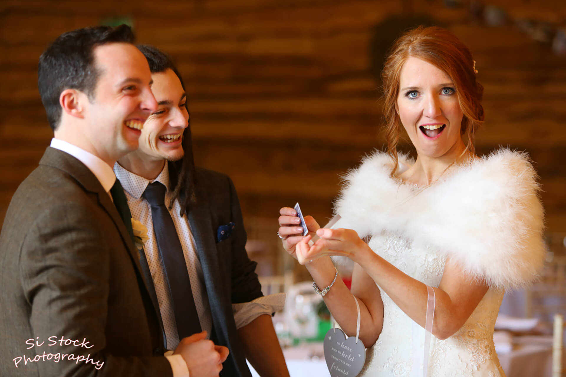 Their magician working wonders on Anne and Andrew. This special moment captured by Simon Stock.